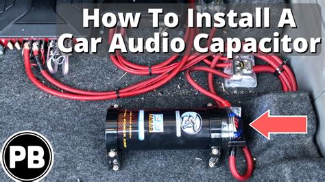 how to hook up a car stereo capacitor